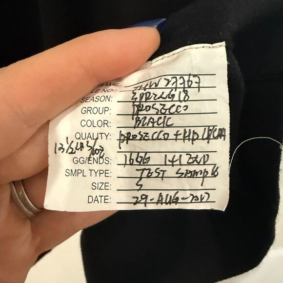 Theory Short Sleeve Square Neck Sweater Dress - Sample Dress S - Picture 6 of 6